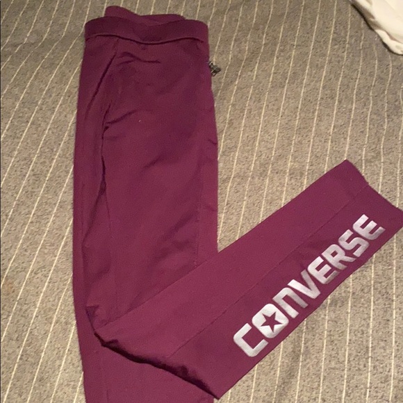 Converse Pants - Leggings Converse purple XL Junior 158-170 cm/XXS